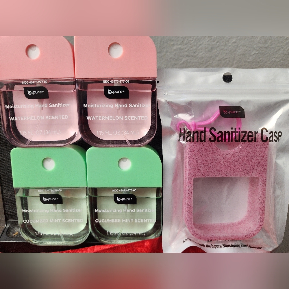 B.Pure Watermelon and Cucumber Scented Moisturizing Hand Sanitizer Sprays, 1 ct.